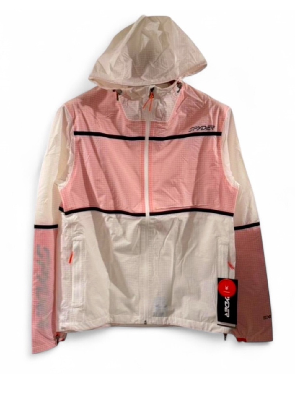 Spyder Full-Zip Lucent Shell Rain Jacket Size Men’s Medium (40-42) [NWT]